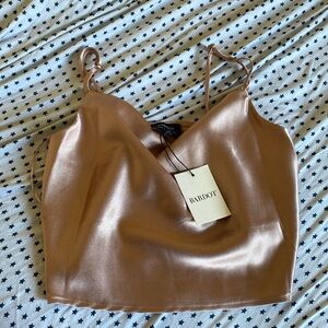 Bardot mila cami pink rose never worn tags still on